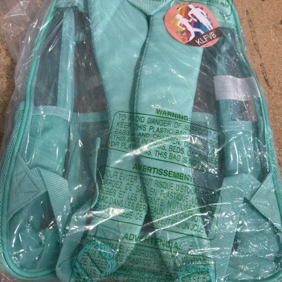 🆕 Clear Backpack – Heavy Duty, Cold-Resistant, Stadium Approved –16"x12"x5" NWT - Picture 3 of 3